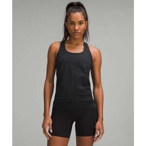 Lululemon Swiftly Tech Racerback Tank Top 2.0 *Hip Length Black Size 6